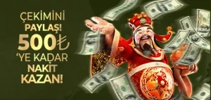 çek paylaş promo